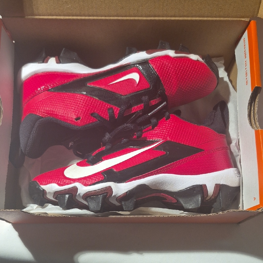 Nike Kids Red and Black Sneakers